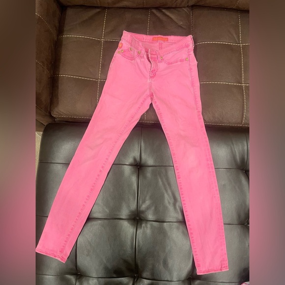 Rock & Republic Denim - Rock & republic pink jeans / pants / jeggings size 6 kashmere